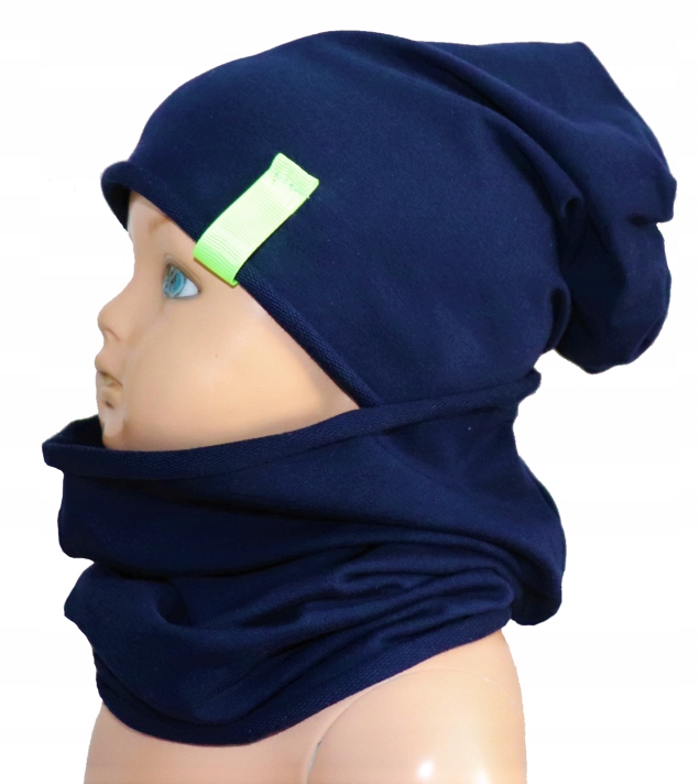 

Czapka i Komin Komplet Pojedynczy 44-56