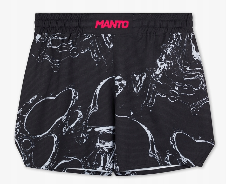 Manto spodenki Mma szorty treningowe czarne Flux rozm. XL