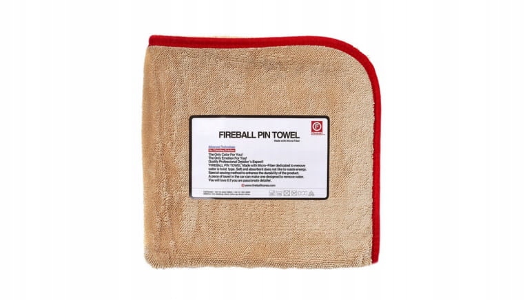 

Fireball Pin Towel chłonny ręcznik 72x95 czerwony