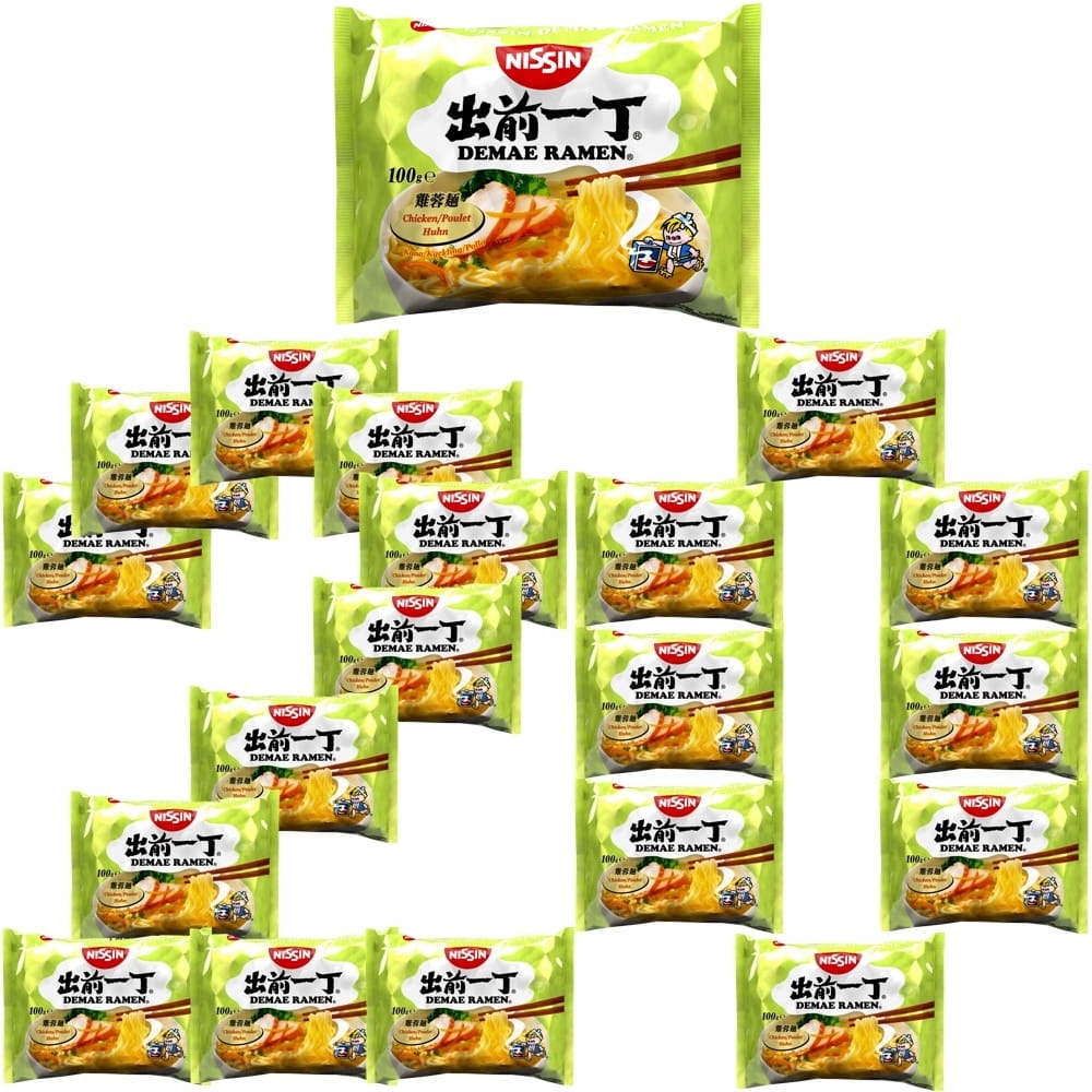 Levně 20 x Instantní polévka Demae Ramen Kuřecí Chicken 100g Nissin