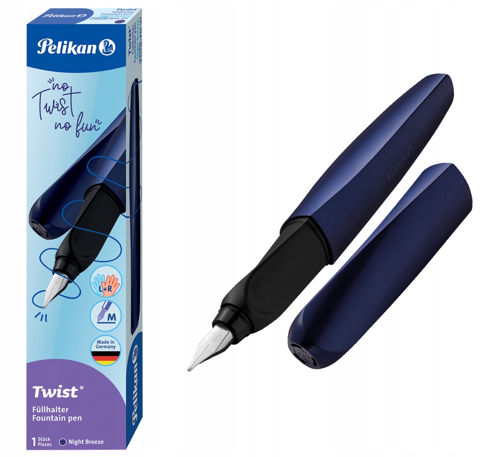 

Pelikan Pióro Wieczne Na Naboje Ciemno Granatowe