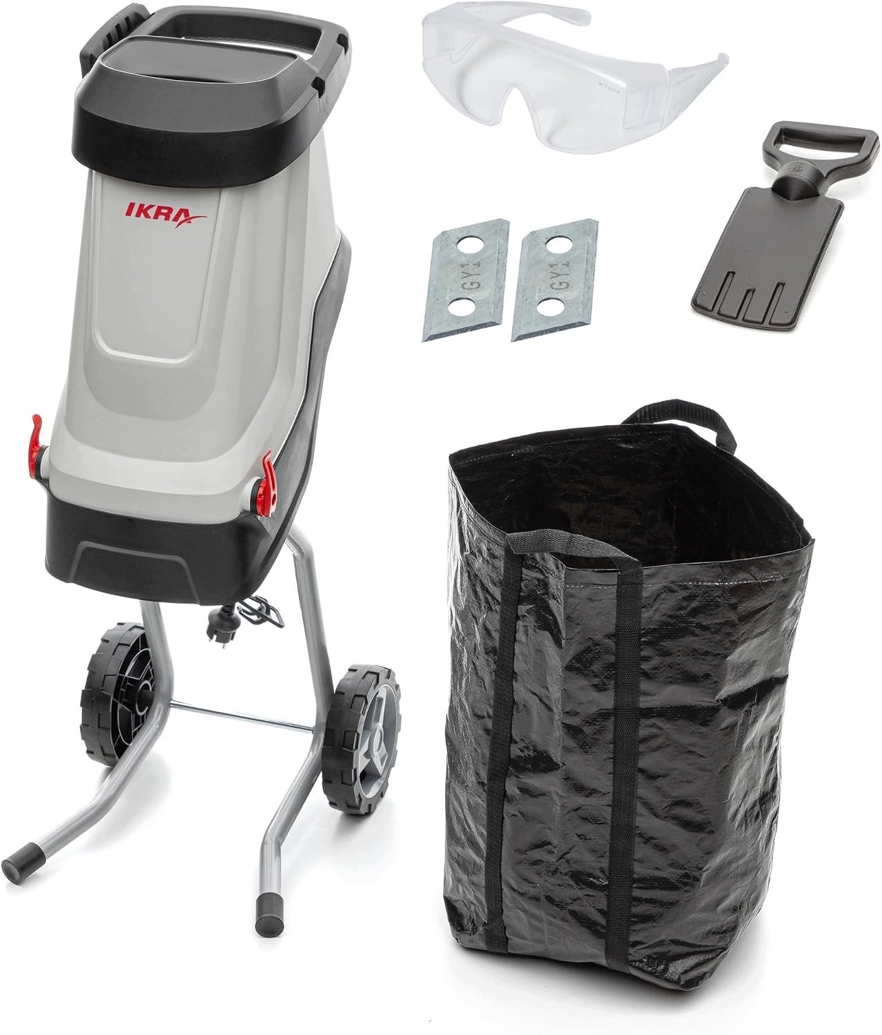 Ikra Elektrický Drvič 2800 W Na Konáre 45 MM Čepele