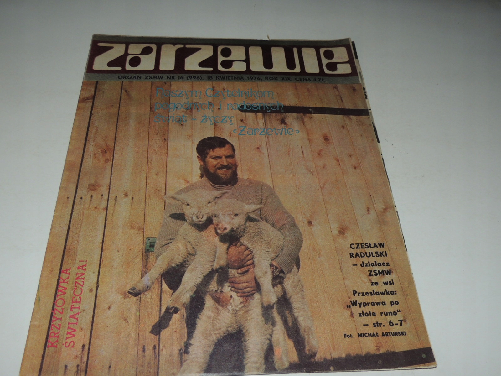 Zarzewie 16/1976 barki rzeczne, I Bergman J Lech
