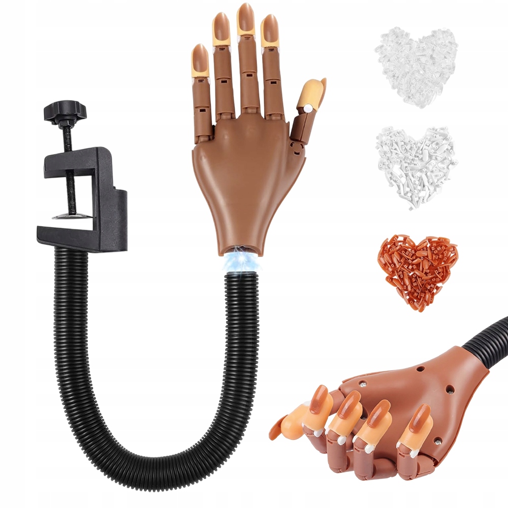 Tréninková Ruka S 300 Hroty Na Nehty Pro Začínající Salony