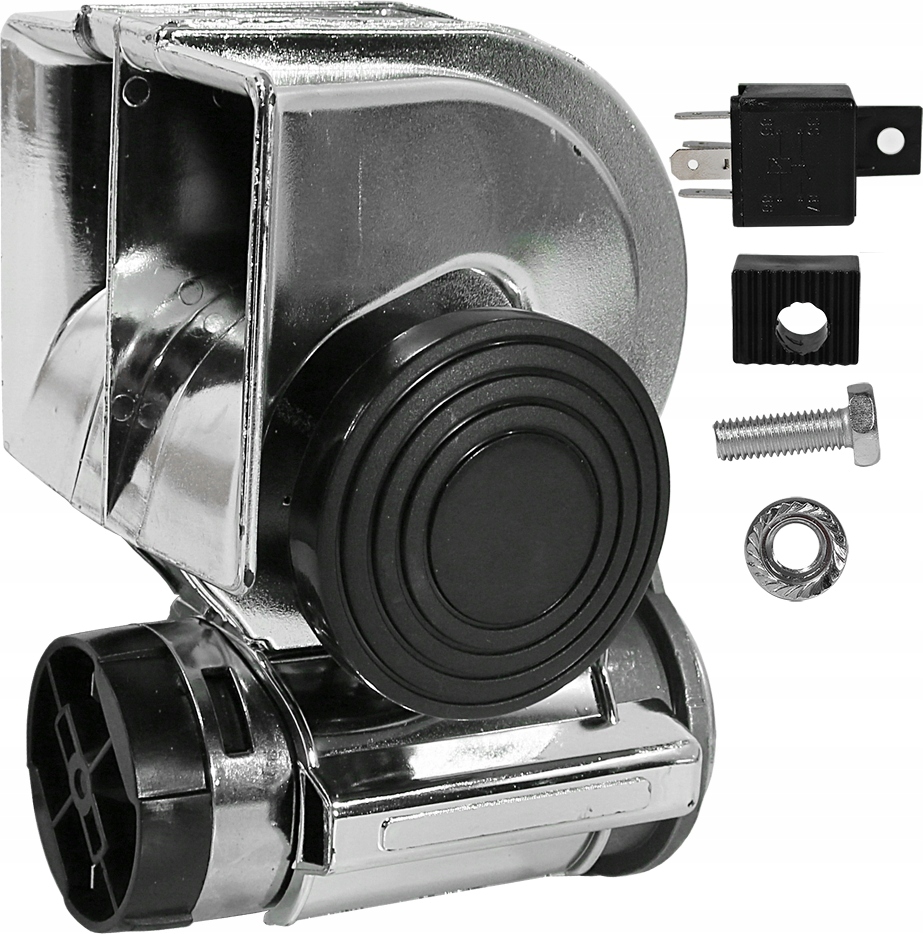 KLAKSON FANFARA SYGNAŁ TIR KOMPRESOR 12V GŁOŚNY Producent inny