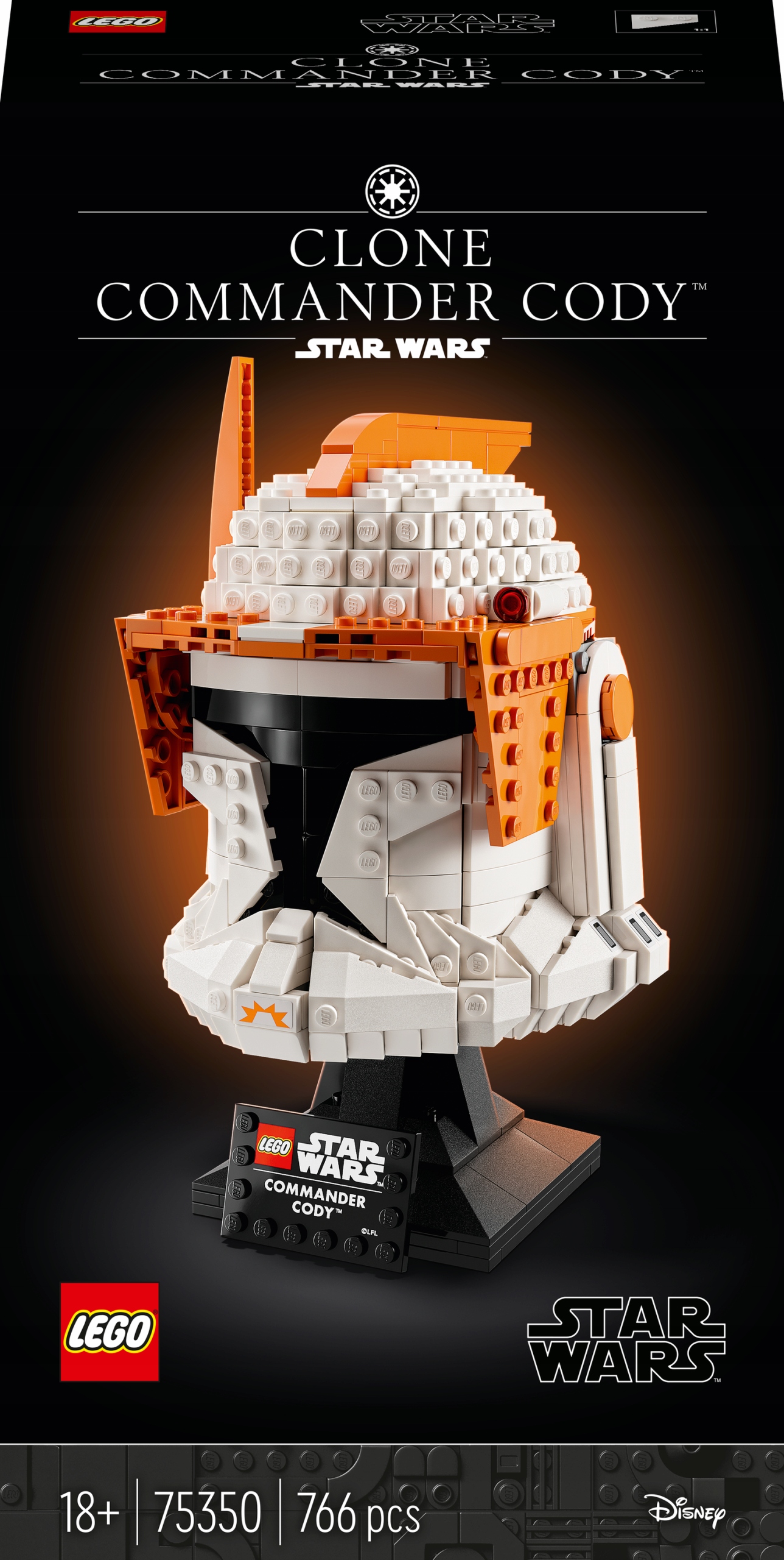 

Lego Star Wars Hełm Dowódcy Cody'ego 75350