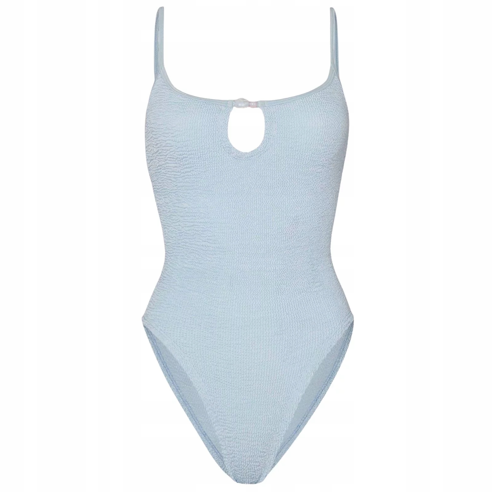 Plavky Mia Beaded Metallic Ice Blue Modré One size Hunza G