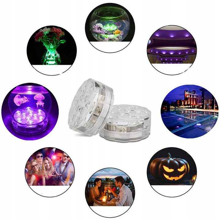 10 LED LAMPA BASENOWA DO BASENU OŚWIETLENIE