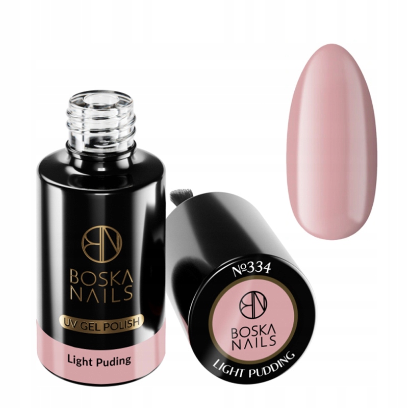 

Boska Nails Lakier hybrydowy 6ml Light Pudding 334