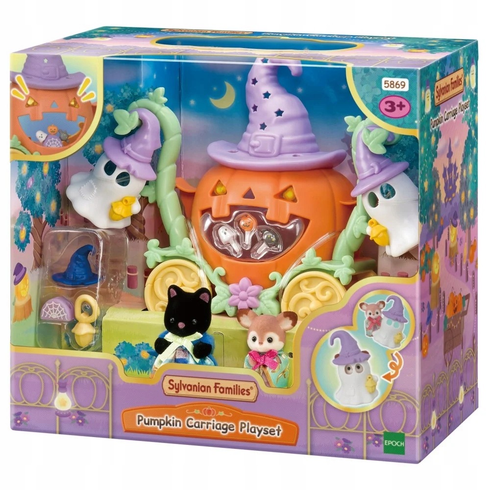 Sylvanian Families Zestaw do zabawy :Dyniowa karoca Epoch