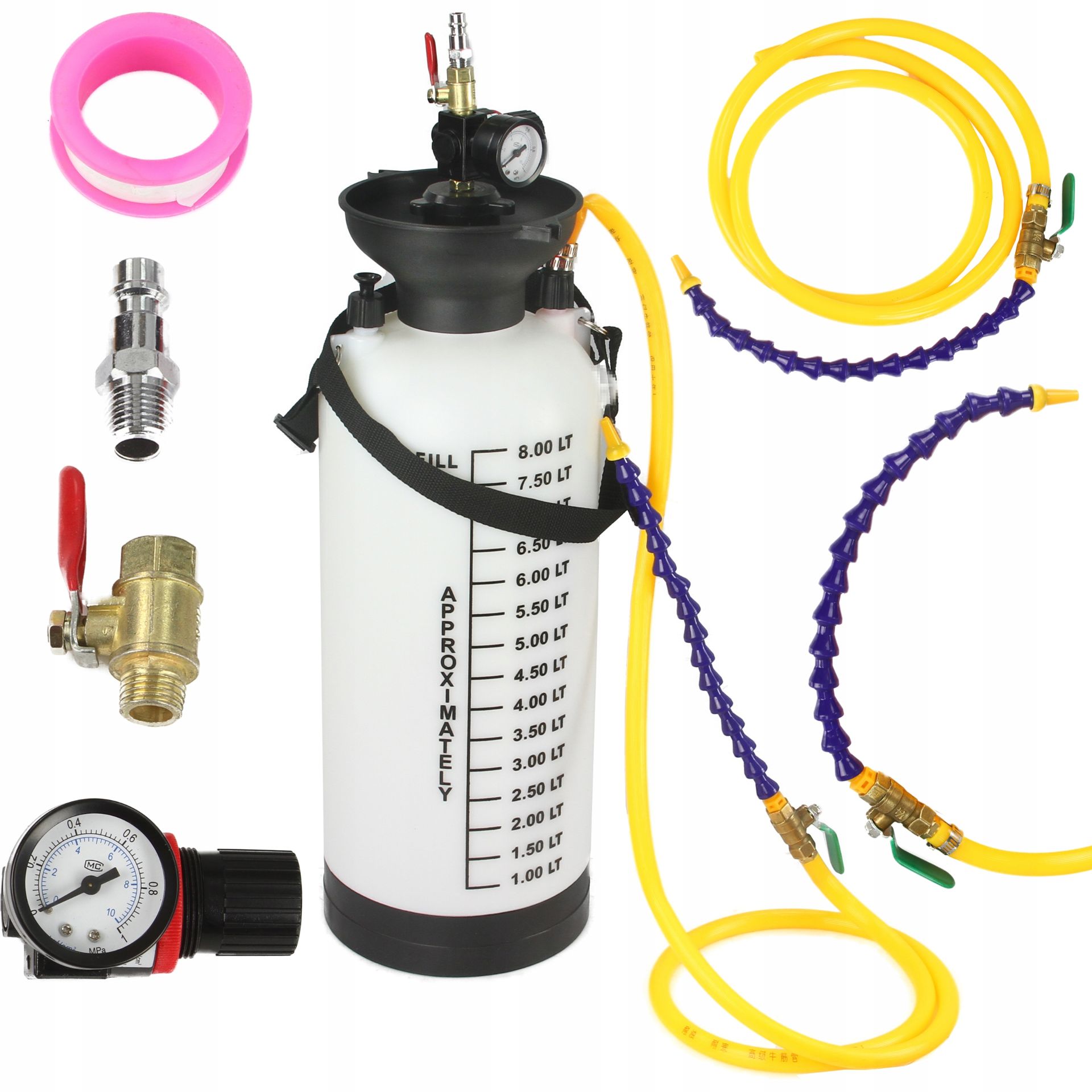 DOZOWNIK dyspenser PNEUMATYCZNY SPRYSKIWACZ OLEJU