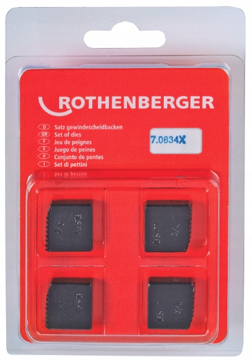 

Narzynki Bspt R 3/4" Rothenberger 4 szt.