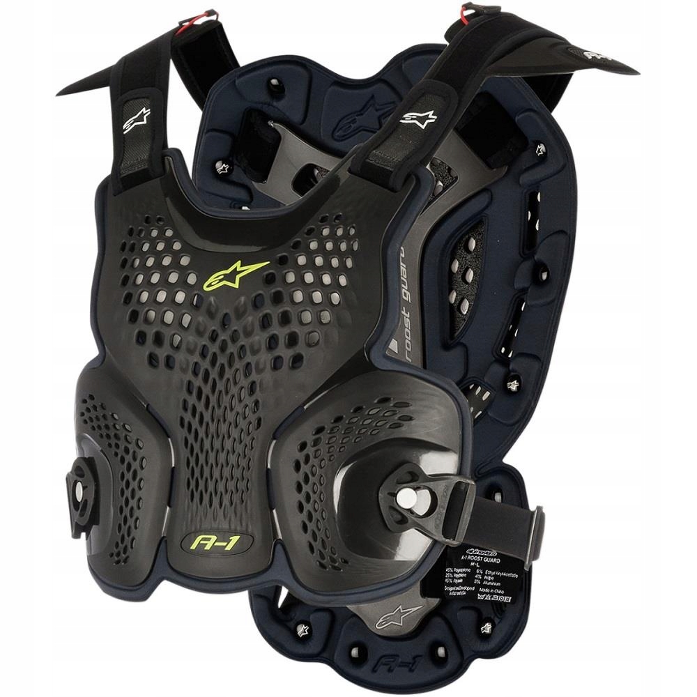 Alpinestars A-10 V2 Full Chest buzer čierny M/L
