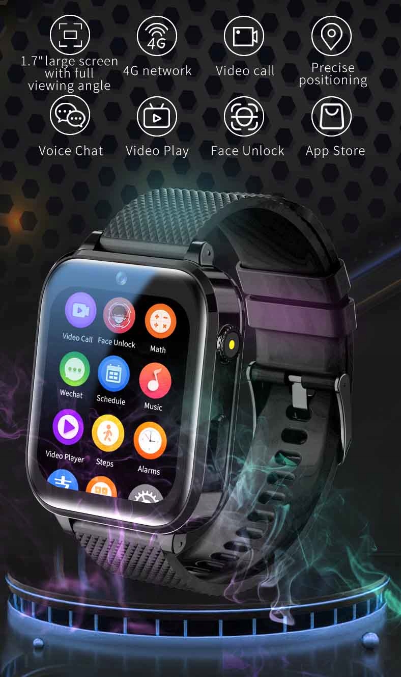 SMARTWATCH ZEGAREK DLA DZIECI 4G WIFI GPS KAMERA Marka WonderWatch