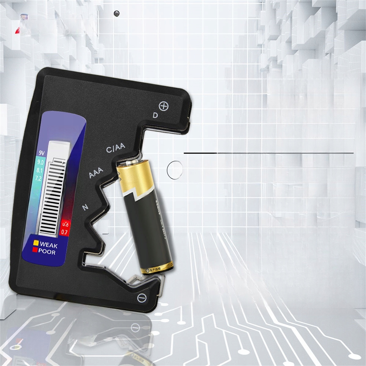 TESTER AKUMULATORÓW KONTROLER AKUMULATORÓW Model 35891511