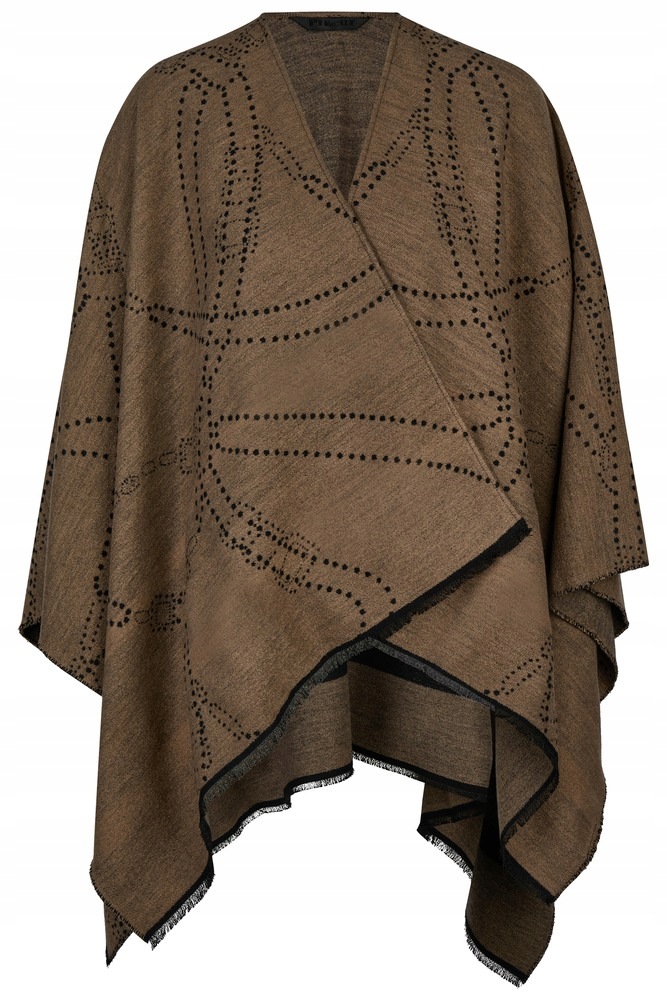Pikeur, Ponczo 2-IN-1 Cape, HW26, Mocha Cream uniwersalny