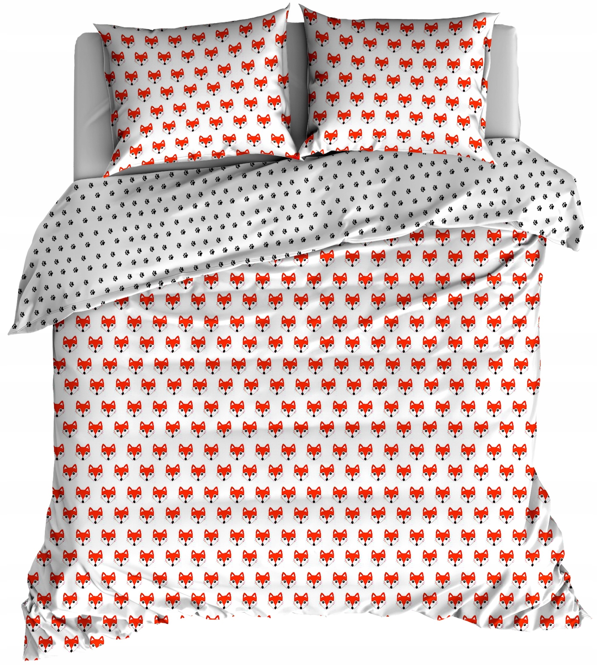 Komplet Pościeli 150x200+2x70/80 z Bawełny 100% Liski produkcja Pl