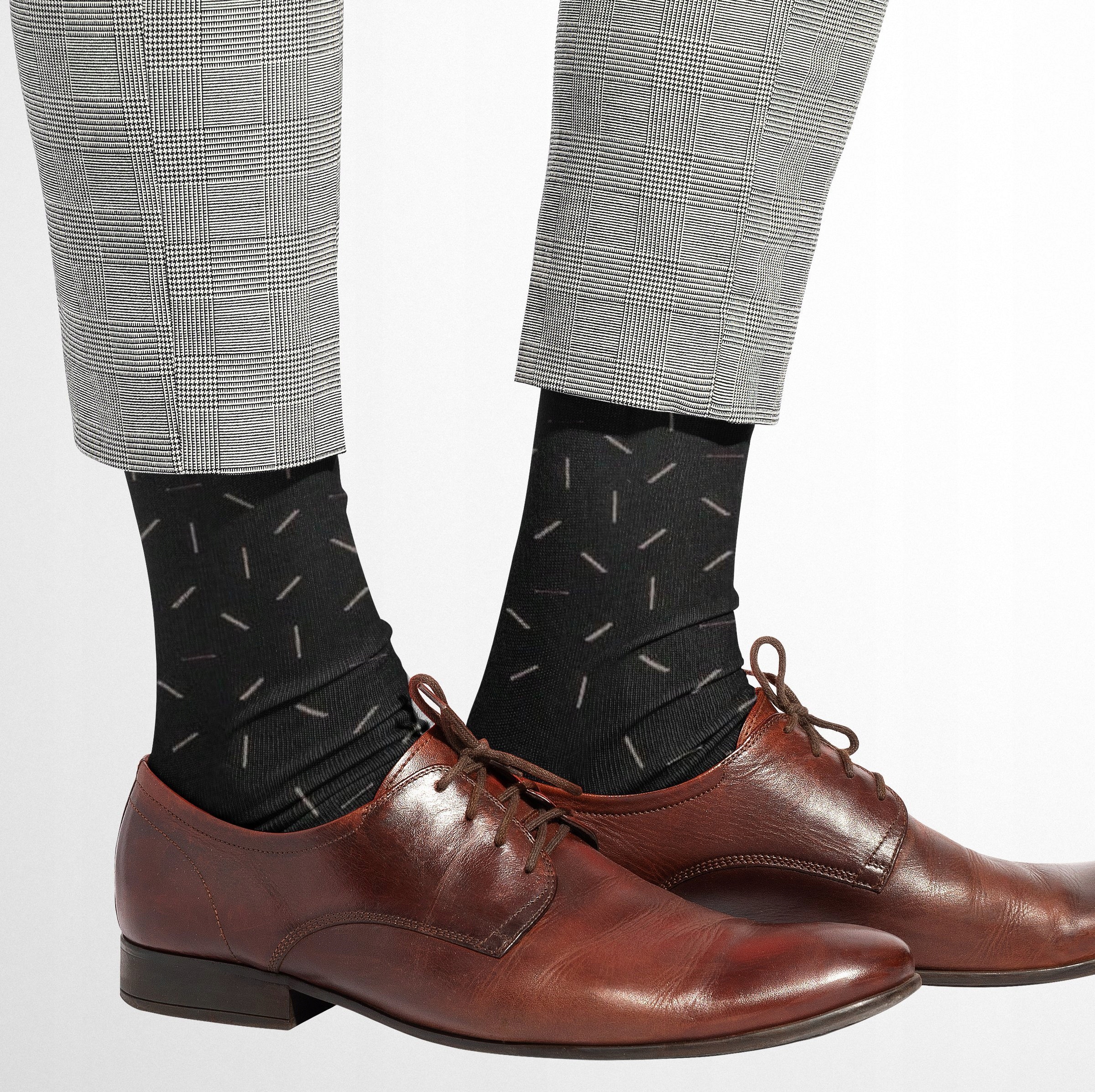 

Klasyczne skarpety Garniturowe wzorzyste Steven 57