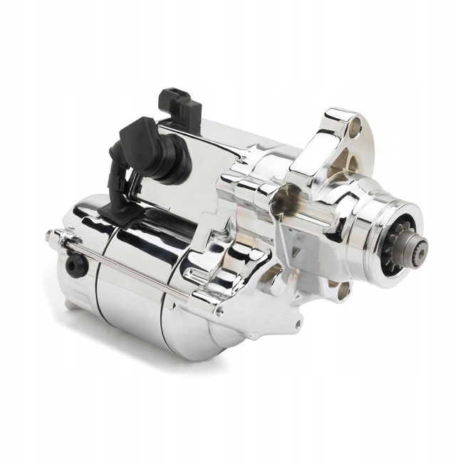 All Balls chrómový štartér 1.4 kW Harley Softail Dyna Touring 2006-2017