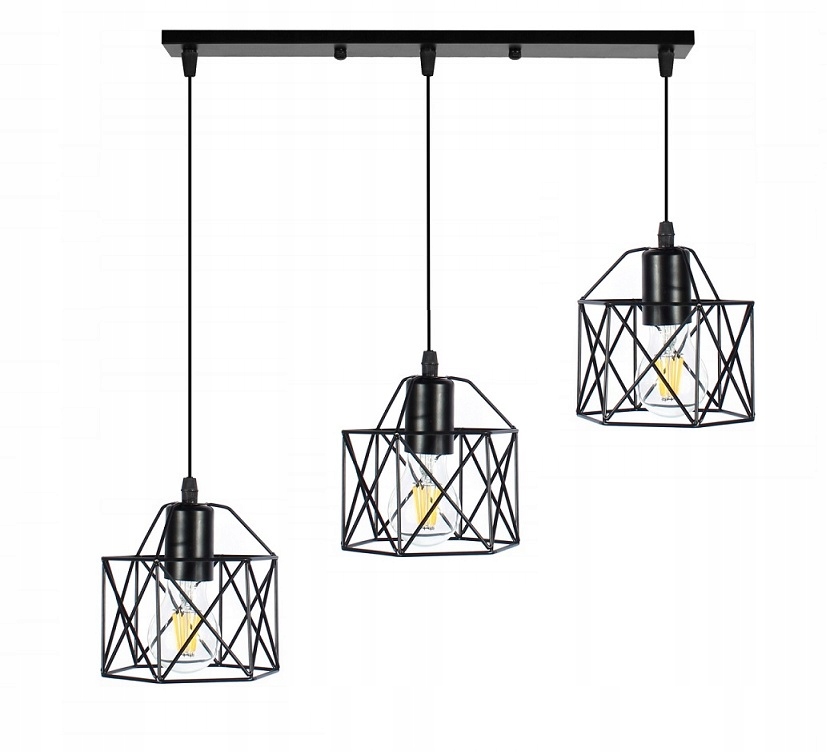 LAMPA LED WISZĄCA SUFIT BRYLANT LOFT ŻYRANDOL Głębokość produktu 28 cm