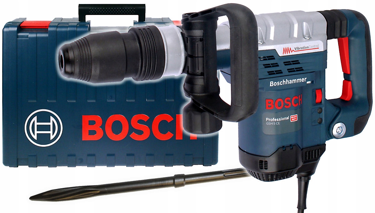 

Młot Gsh 5 Ce Bosch Sds-max klasa 5kg Dłuto