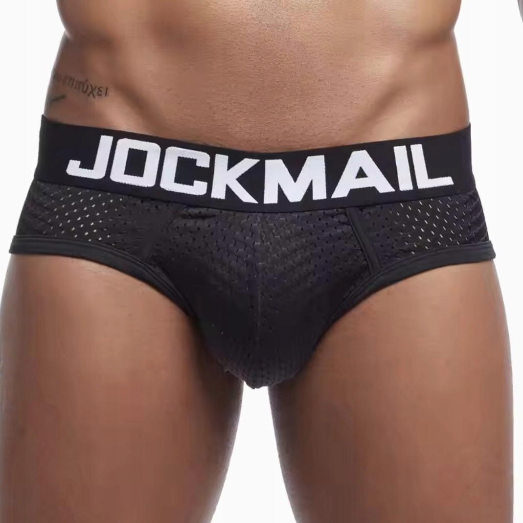 JOCKMAIL ODDYCHAJĄCE SLIPY MAJTKI MĘSKIE ROZMIAR L/XL