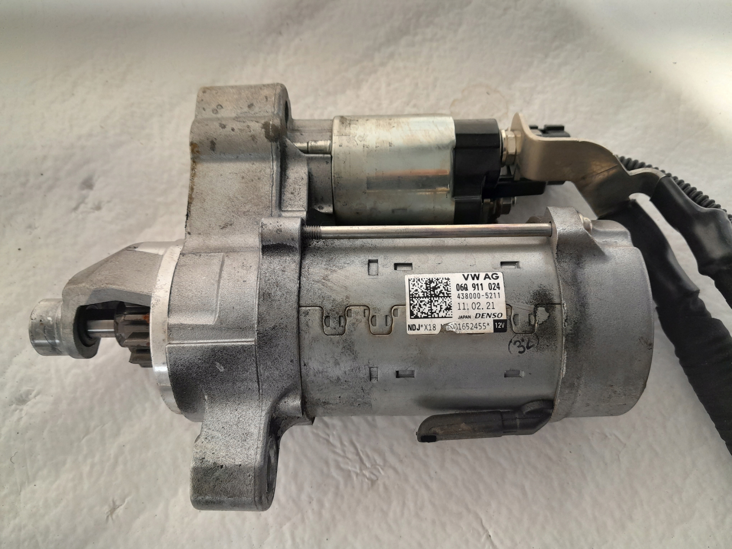 AUDI A4 B9 LIFT startér hadice 06Q911024