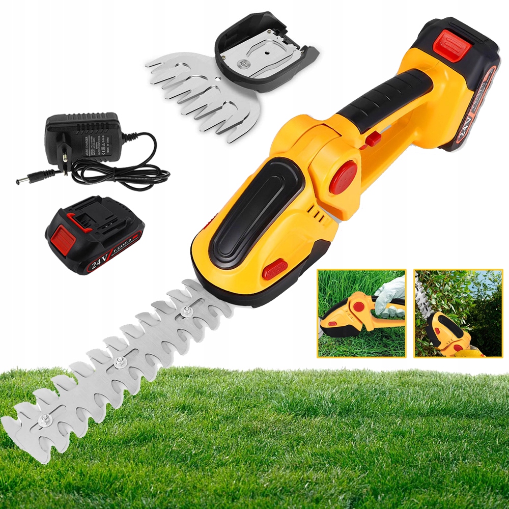 Nożyce Ogrodowe Akumulatorowe Bezprzewodowy Elektryczne Nożyce Do Żywopłotu