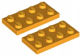 

Lego Płytka 2x4 J. Pomarańczowa 3020/6097511 2szt