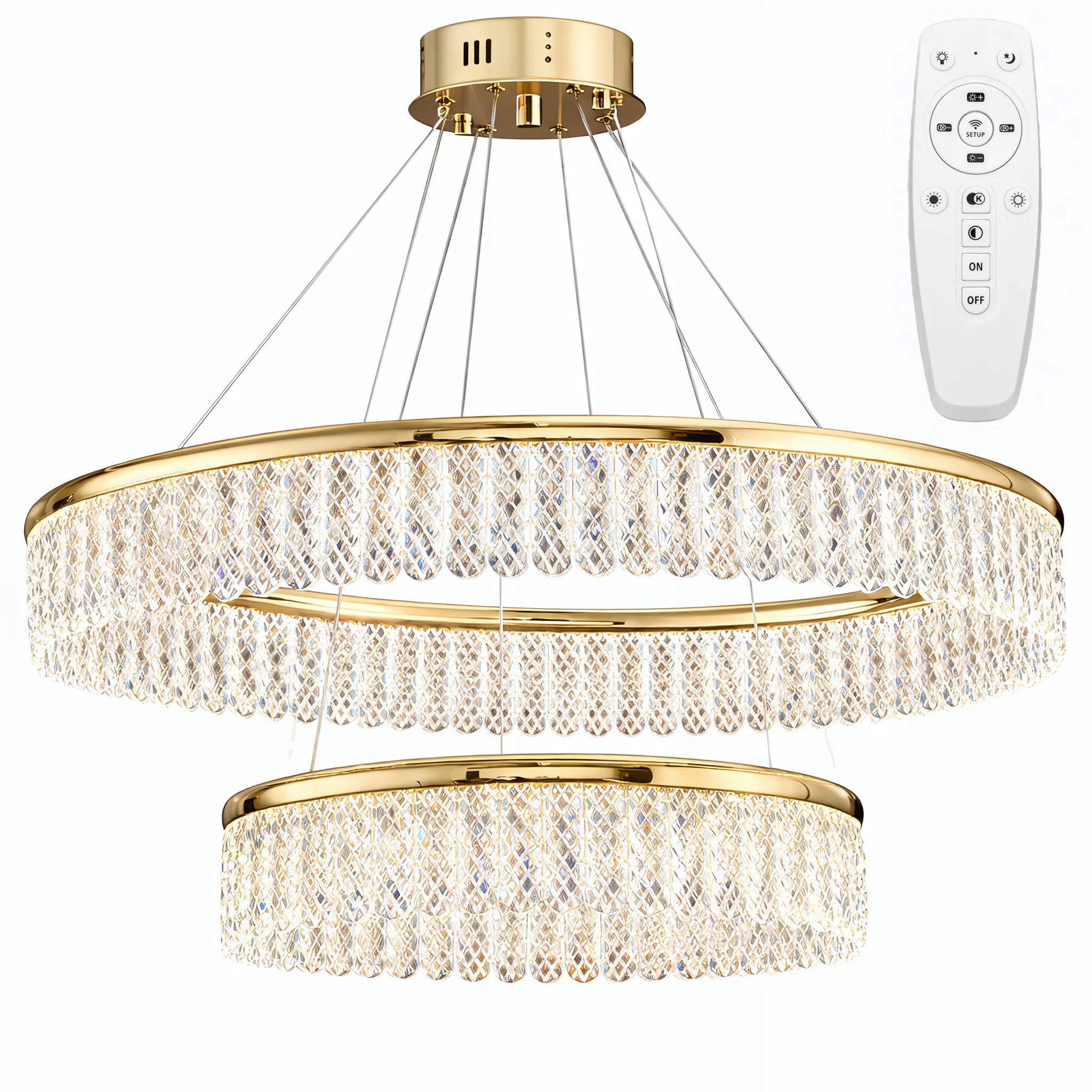 Toolight Lampa APP1750-CP Zlatá