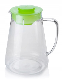 

Dzbanek Szklany Zielony Teo 2,5L