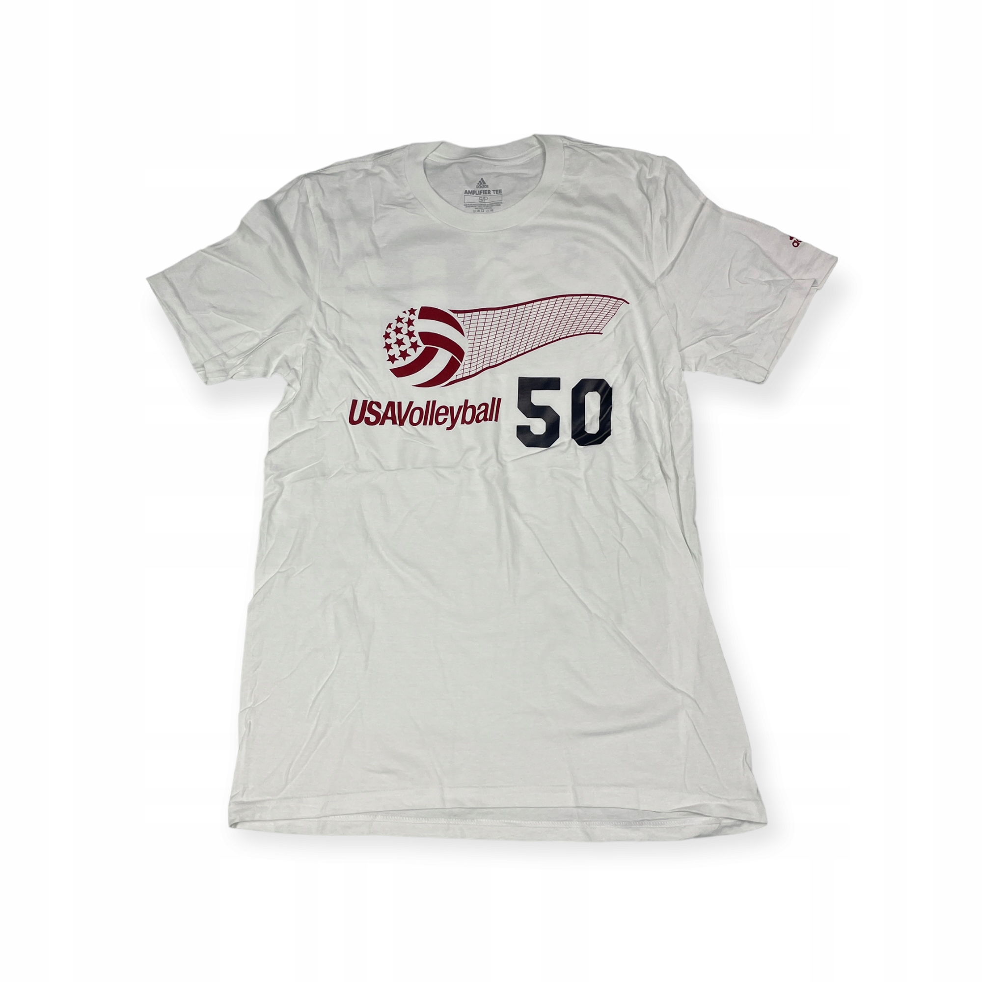Koszulka męska biała ADIDAS VOLLEYBALL S 50
