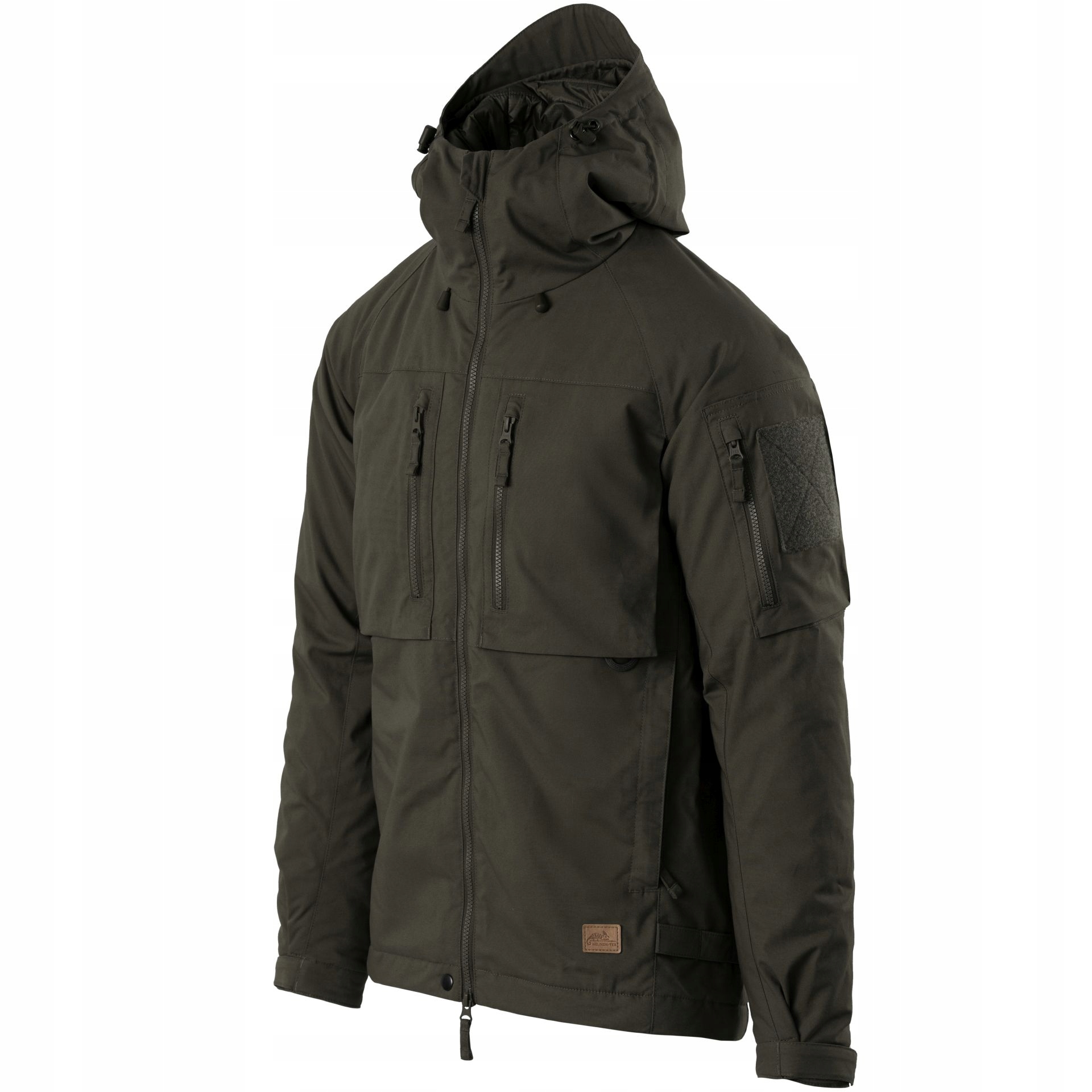 Teplá Zimní Bunda s kapucí Helikon Yukon Tactical Taiga Green M