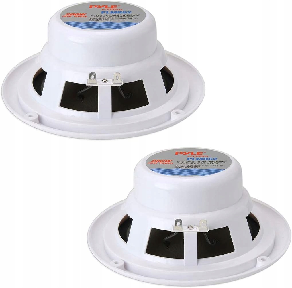 GŁOŚNIKI WODOODPORNE HYDRA 200 WAT 18CM 2-DROŻNE JACHT ŁÓDKA Producent Pyle