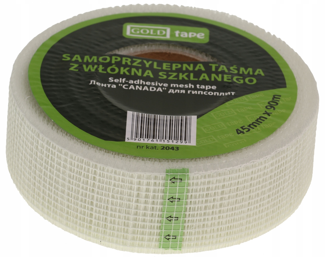 

Taśma Z Włókna Szklanego Do Łączenia Płyt 45mm 90m