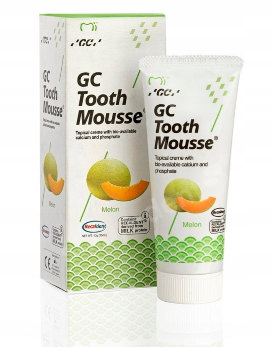 Gc Tooth Mousse pasta bez fluoru 35 ml melon