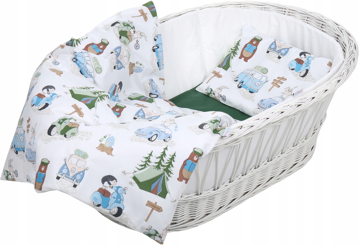 

Pościel 80x70 Do Kołyski Wózka 2 Elementy Babymam