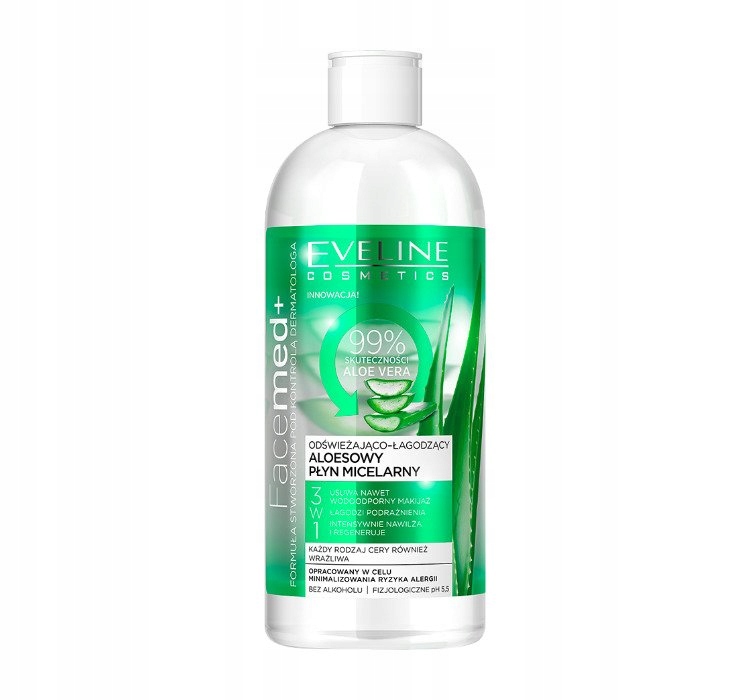 

Eveline Facemed+ Aloesowy płyn micelarny 400ml
