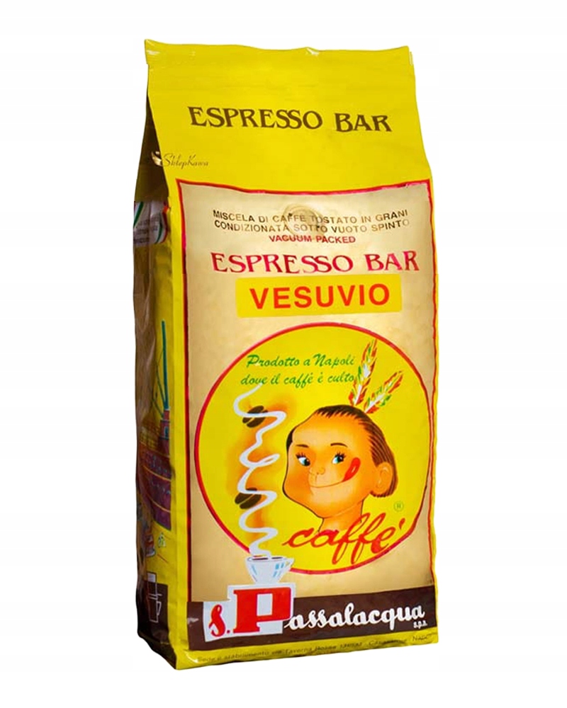 Káva zrna Passalacqua Vesuvio 1 kg videokniha Bonus