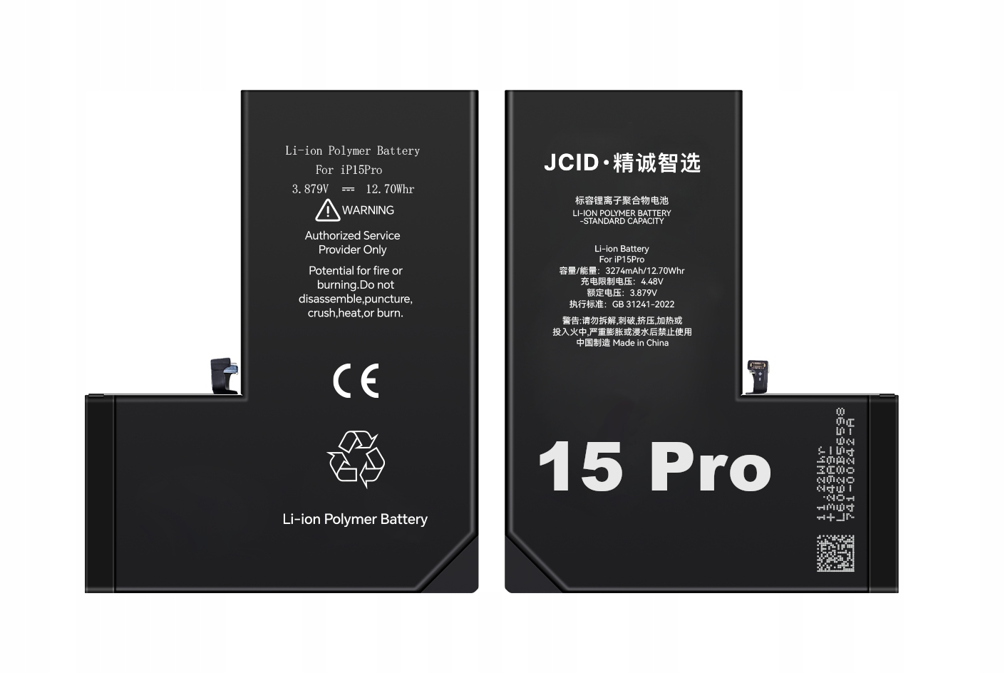 Bateria Jcid iPhone 15 Pro