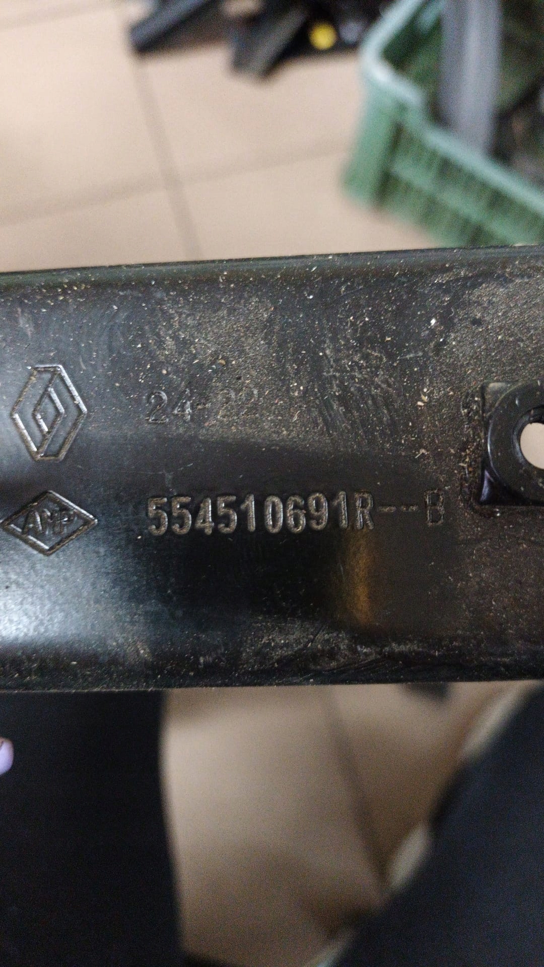 Console Support plaque RENAULT AUSTRAL 554510691R
