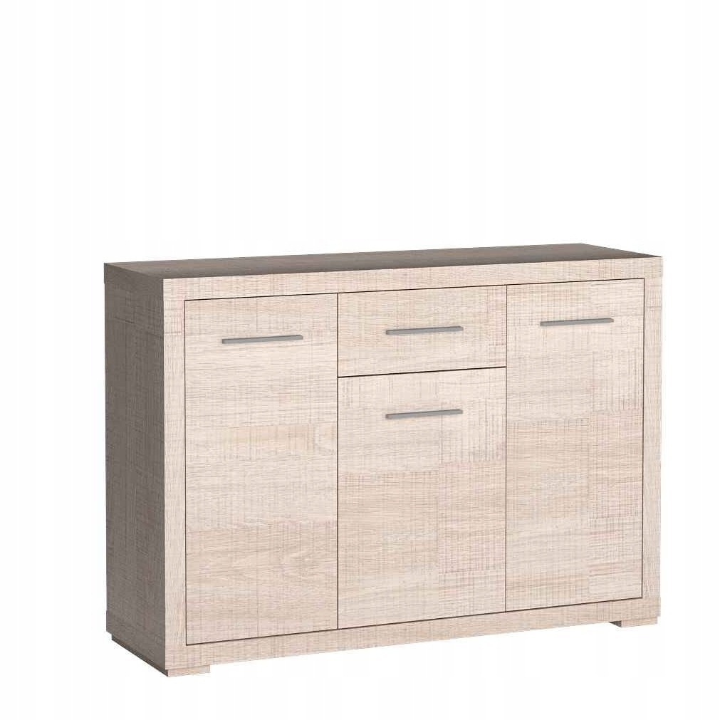 Komoda Salerno 127,5 cm do obývacího pokoje Ložnice Dub