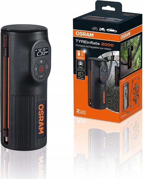 

Osram Akumulatorowy Kompresor Samochodowy OTIR2000
