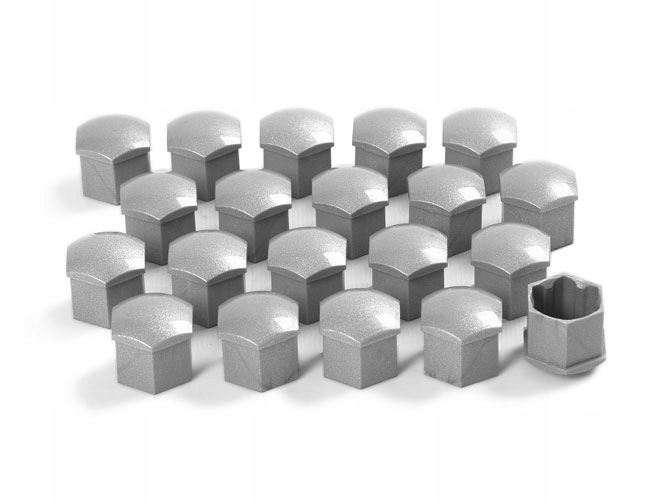 

Nakładka Kapsel Śruby Koła Srebrna Połysk Audi Vw