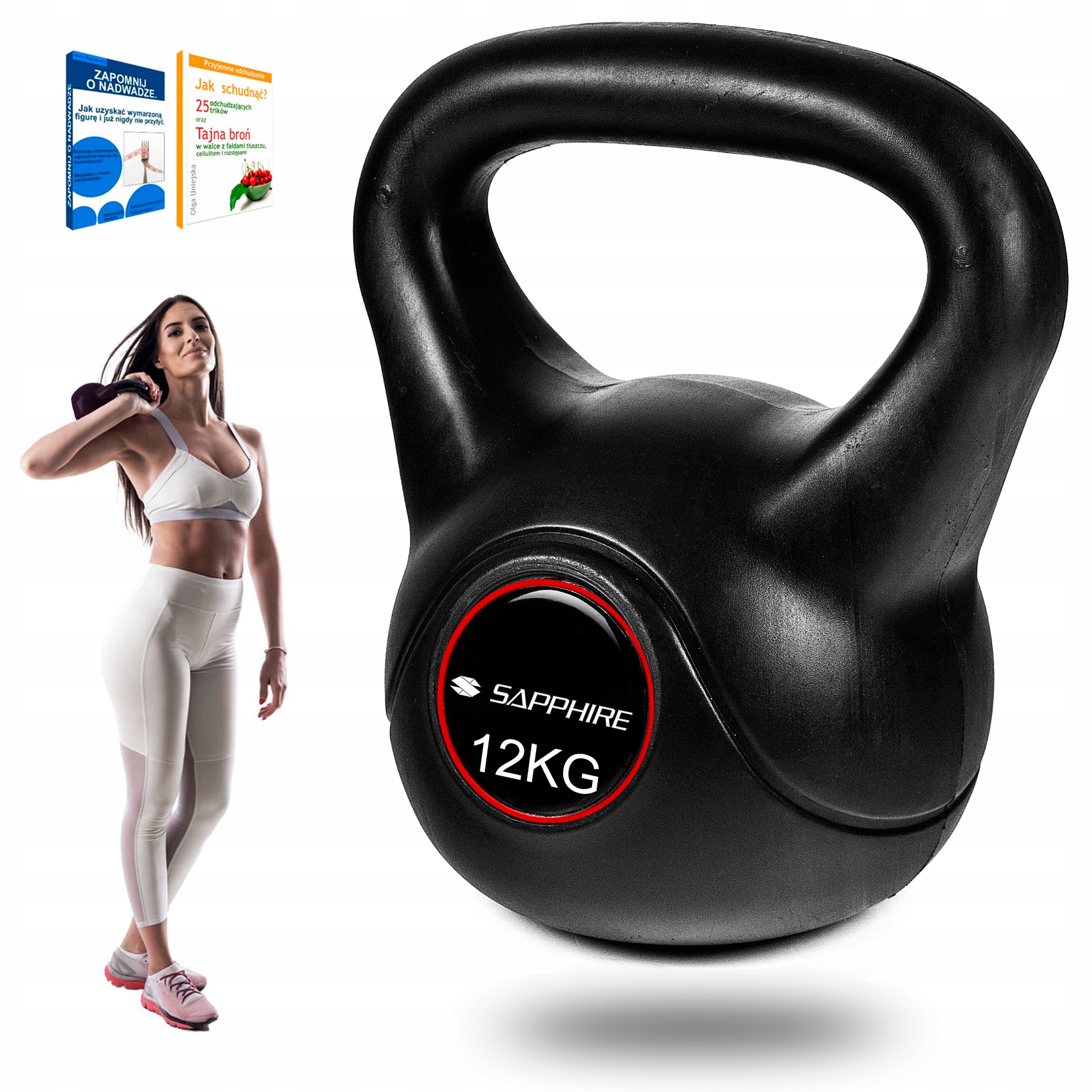 

Kettlebell 12KG kula Odważnik kettle Hantel ciężar