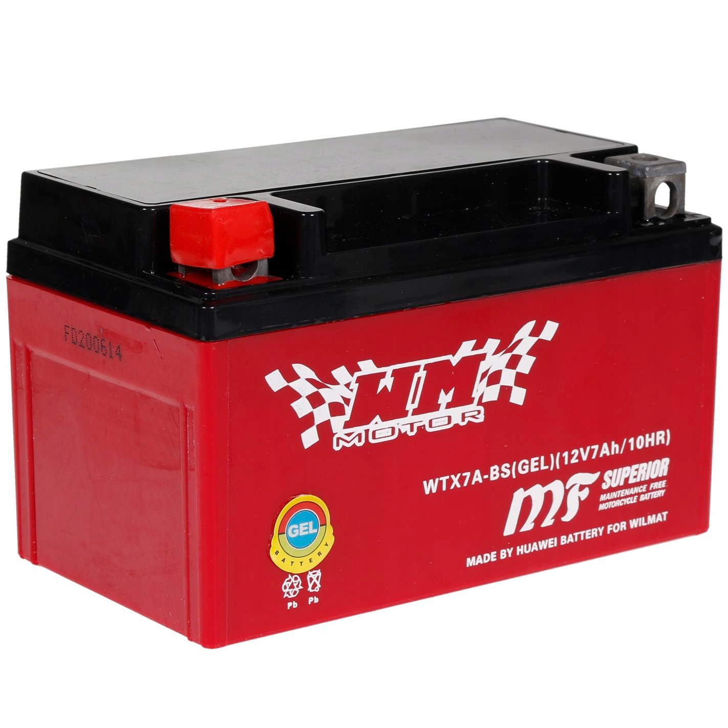 

Akumulator żelowy 12V YTX7A-BS/WTX7A-BS 7Ah Gel