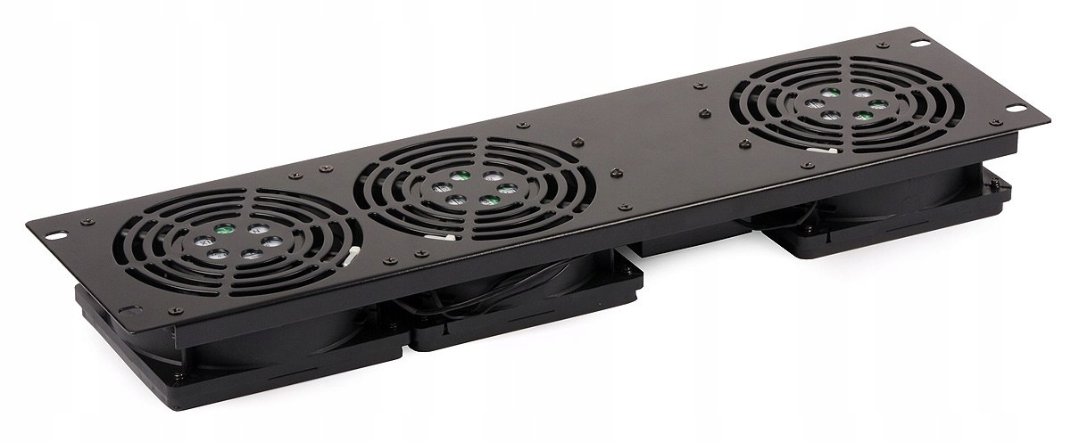 Panel Ventilátorov A19-3 W Pre Skriňu Rack