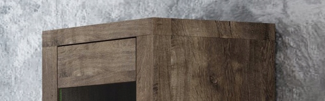 Komoda 2D4S Indianapolis I-7 Jesion Ciemny Salon Szerokość mebla 137 cm