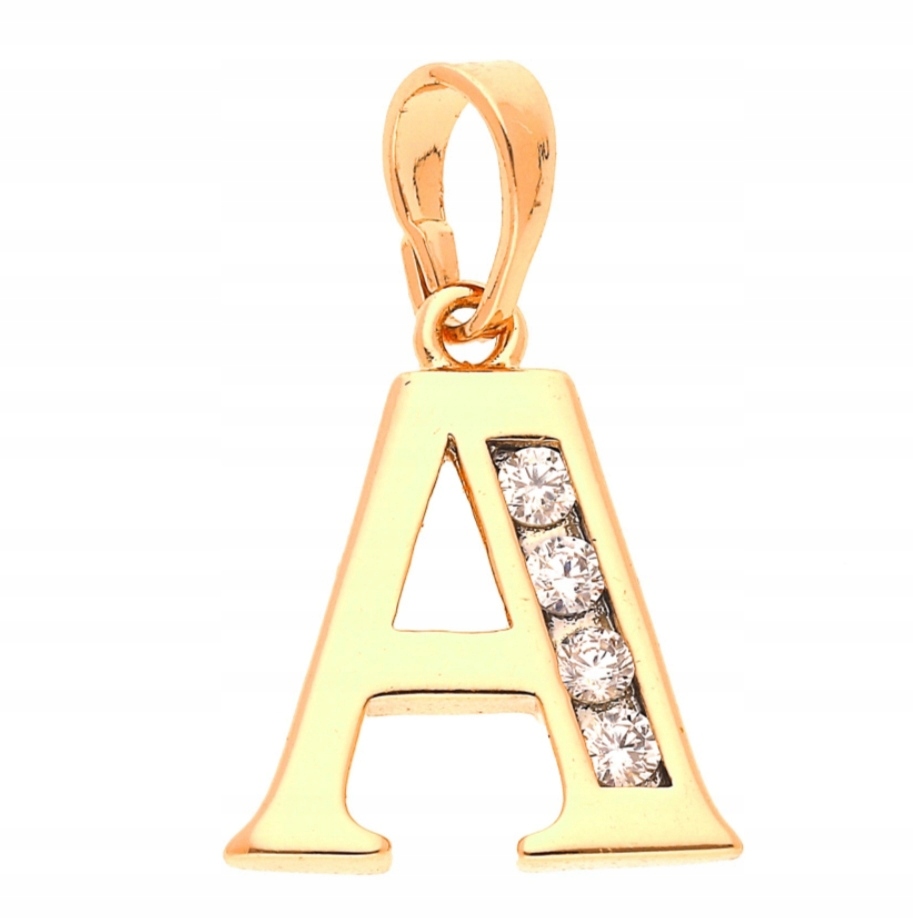 605 STAL CHIRURGICZNA ZŁOTA ZAWIESZKA LITERA A