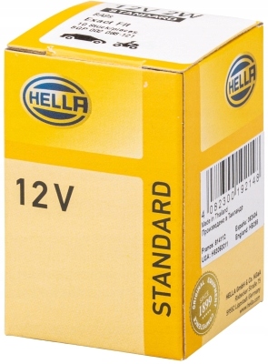 

Żarówka 12V 2W Hella 8GP002068121 BA9S